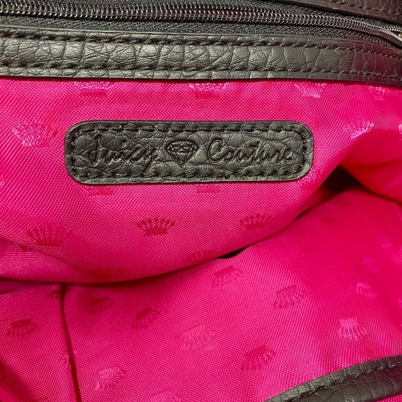 Juicy Couture Palm Tree Black Tote Bag - Picture 10 of 12